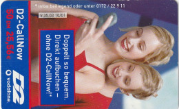 PREPAID PHONE CARD GERMANIA  (CV644 - Cellulari, Carte Prepagate E Ricariche