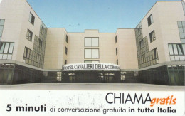 CHIAMAGRATIS MASTER/PROTOTIPO 268 HOTEL CAVALIERI DELLA CORONA  (CV1589 - Private-Omaggi