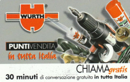 CHIAMAGRATIS MASTER/PROTOTIPO 246 WURTH  (CV1907 - Private-Omaggi