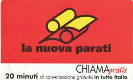 CHIAMAGRATIS MASTER/PROTOTIPO 480 LA NUOVA PARATI  (CV1848 - Private-Omaggi