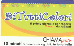 CHIAMAGRATIS MASTER/PROTOTIPO 476 DI TUTI COLORI  (CV1834 - Private-Omaggi