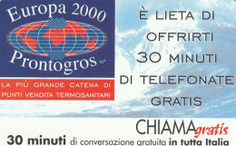 CHIAMAGRATIS MASTER/PROTOTIPO 415 EUROPA 2000  (CV1832 - Private-Omaggi