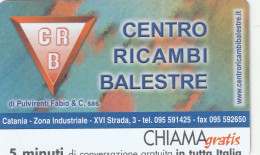 CHIAMAGRATIS MASTER/PROTOTIPO 447 CENTRO RICAMBI BALESTRE  (CV1749 - Private-Omaggi