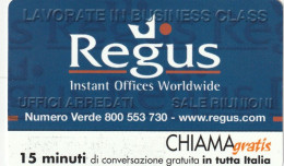 CHIAMAGRATIS MASTER/PROTOTIPO 166 REGUS  (CV1782 - Private TK - Ehrungen