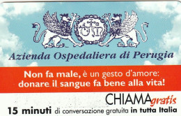 CHIAMAGRATIS MASTER/PROTOTIPO 243 AZ OSPED PERUGIA  (CV1730 - Private-Omaggi