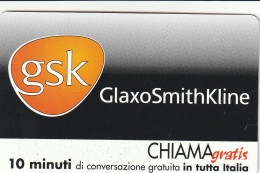 CHIAMAGRATIS MASTER/PROTOTIPO 236 GSK GLAXO  (CV1722 - Private-Omaggi