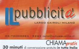 CHIAMAGRATIS MASTER/PROTOTIPO 593 IL PUBBLICITA  (CV1656 - Private - Tribute