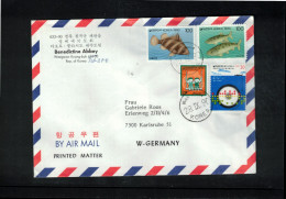 South Korea 1990 Interesting Airmail Letter - Corée Du Sud