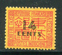 INDOCHINE- Taxe Y&T N°69- Neuf Sans Gomme - Postage Due