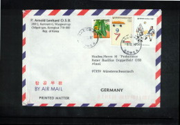 South Korea 1997 Interesting Airmail Letter - Corée Du Sud