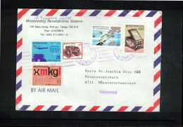 South Korea 1990 Interesting Airmail Letter - Corée Du Sud