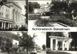 42599390 Schoenebeck Salzelmen Sanatorium Lindenbad Gradierwerk Des Volksbades K - Schoenebeck (Elbe)