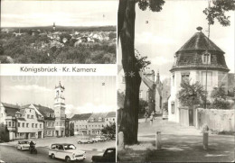 42599267 Koenigsbrueck Teilansicht  Rathaus Karl Marx Platz Wohnhaus In Pavillon - Koenigsbrueck