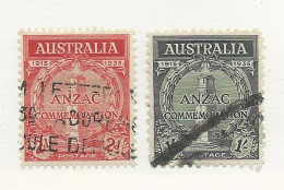 25899) Australia 1935 ANZAC - Used Stamps