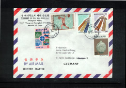 South Korea 1992 Interesting Airmail Letter - Corée Du Sud