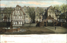 42598011 Friedberg Hessen Schloss Sankt Georgsbrunnen Friedberg (Hessen) - Friedberg