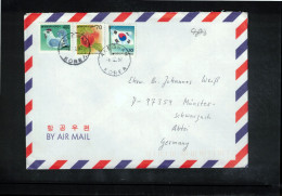 South Korea 1997 Interesting Airmail Letter - Corée Du Sud