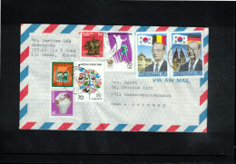 South Korea 1986 Interesting Airmail Letter - Corée Du Sud