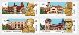 Romania 2023 / Royal Foundations / Set 4 Stamps - Monumenti