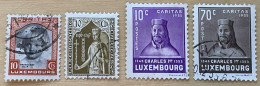 LUXEMBOURG - (0) - 1930'S   LOT  4 VALUES - Gebruikt