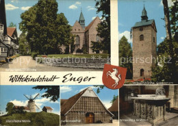 42596064 Enger Wittekindkirche Historische Muehle Sattelmeierhof Wittekind Grabm - Enger