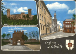 42596033 Zuelpich Burg Koelntor Schumacherstrasse Rathaus Zuelpicher Hof Zuelpic - Zülpich