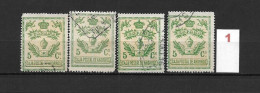 LOTE 1891 B  ///   ESPAÑA 1918 CAJA POSTAL DE AHORROS 5 CTMOS         ¡¡¡ LIQUIDACION - JE LIQUIDE - SIEDLUNG !!! - Revenue Stamps