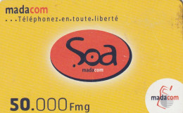 PREPAID PHONE CARD MADAGASCAR  (CV4144 - Madagascar