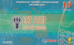PREPAID PHONE CARD MONGOLIA  (CV4145 - Mongolie