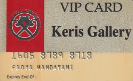 CARTA CREDITO SCADUTA INATTIVA -USO SOLO COLLEZIONE   (CV2689 - Credit Cards (Exp. Date Min. 10 Years)