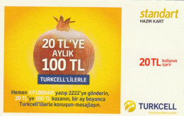 PREPAID PHONE CARD TURCHIA  (CV4660 - Turkey