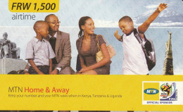 PREPAID PHONE CARD RWANDA  (CV4618 - Ruanda