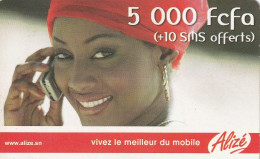 PREPAID PHONE CARD SENEGAL  (CV4567 - Senegal