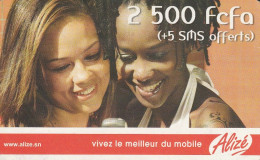 PREPAID PHONE CARD SENEGAL  (CV4546 - Senegal
