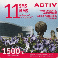 PREPAID PHONE CARD KAZAKISTAN PICCOLO FORMATO (CV6469 - Kazakistan