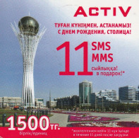 PREPAID PHONE CARD KAZAKISTAN  (CV6478 - Kazachstan