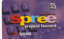 PREPAID PHONE CARD STATI UNITI SPRINT (CV6238 - Sprint