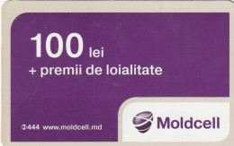 PREPAID PHONE CARD MOLDAVIA  (CV3246 - Moldavië