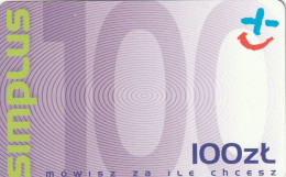 PREPAID PHONE CARD POLONIA  (CV3260 - Pologne