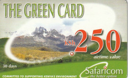 PREPAID PHONE CARD KENIA  (CV3099 - Kenya