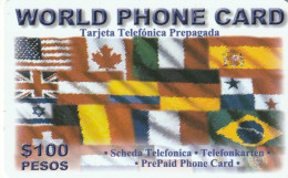 PREPAID PHONE CARD MESSICO  (CV3076 - México