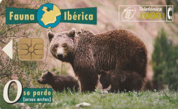 PHONE CARD SPAGNA FAUNA IBERICA  (CV6920 - Emissioni Di Base