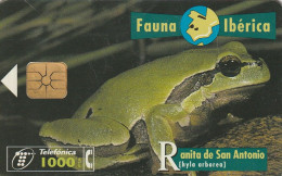 PHONE CARD SPAGNA FAUNA IBERICA  (CV6903 - Basic Issues