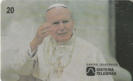 PHONE CARD BRASILE PAPA (CV6682 - Brésil