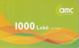 PREPAID PHONE CARD ALBANIA  (CV3797 - Albanien