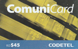 PREPAID PHONE CARD REPUBBLICA DOMINICANA  (CV3771 - Dominicaine