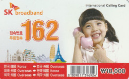 PREPAID PHONE CARD COREA SUD  (CV3728 - Corée Du Sud