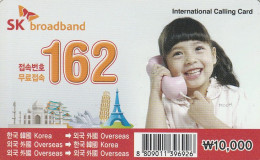 PREPAID PHONE CARD COREA SUD  (CV3727 - Korea (Zuid)