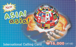 PREPAID PHONE CARD COREA SUD  (CV3725 - Korea (Süd)