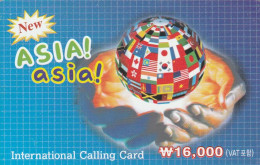 PREPAID PHONE CARD COREA SUD  (CV3723 - Korea (Zuid)
